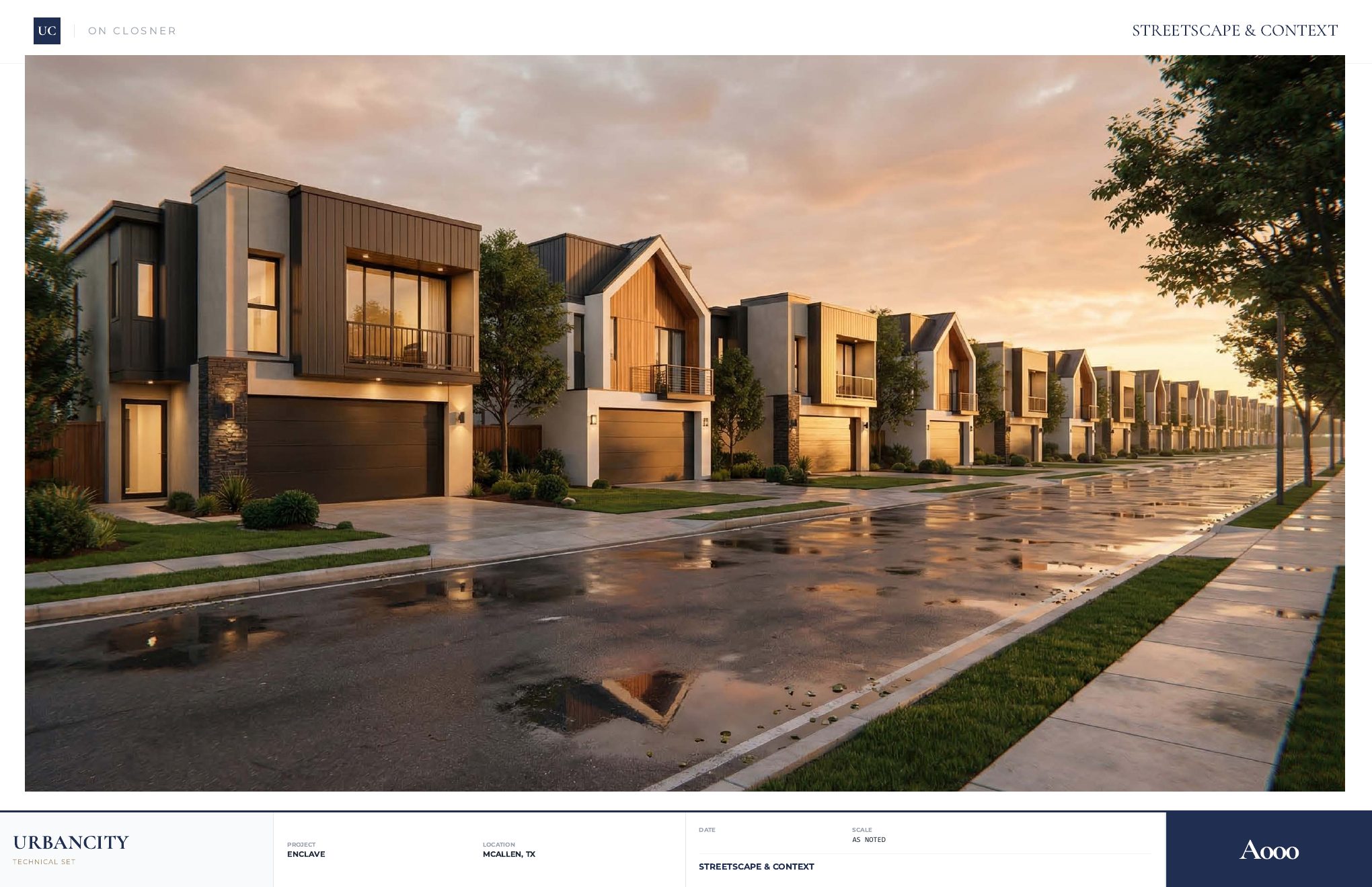 Enclave at Riverwoods — Streetscape